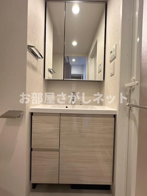 パークアクシス浦安【おとり物件なし】#学生・社会人にオススメ！初期費用分割払いOK！の洗面所|※写真は同タイプ住戸です。
