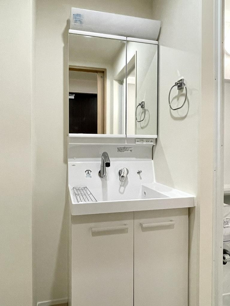 東麻布レジデンスの洗面所