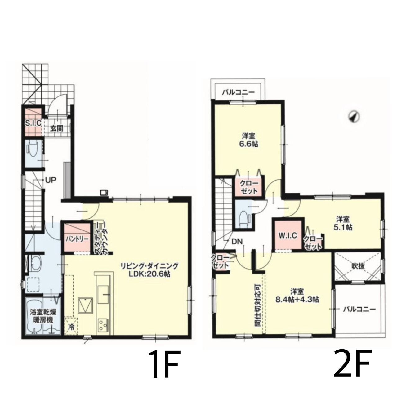 【完成済み♪】　名古屋市南区上浜町全1棟の区画図|全体区画数｜全1棟
◆駐車2台可能！(但し、車種による)
◎まずは、お気軽にお問い合わせください。現地を案内しながら周辺環境も見て頂けます。