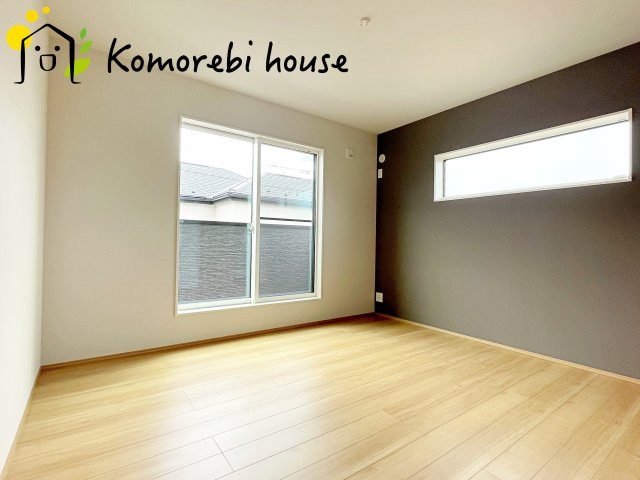 伊奈町寿　新築一戸建て　タマタウン　01の洋室|広々とした洋室です