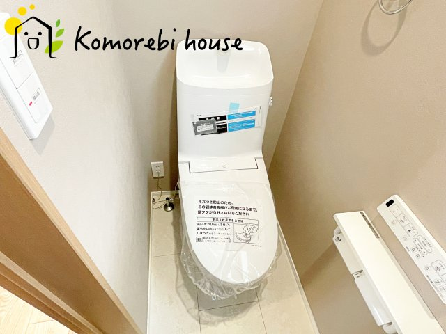 伊奈町寿　新築一戸建て　タマタウン　01のトイレ|シンプルで使いやすいトイレです