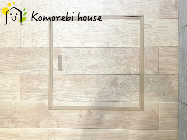伊奈町寿　新築一戸建て　タマタウン　01の内装|床下収納です