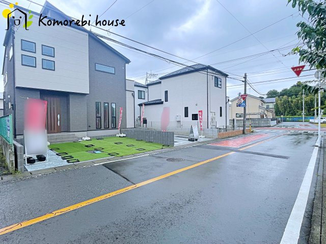 伊奈町寿　新築一戸建て　タマタウン　01の前面道路含む現地写真|前面道路含む現地写真です