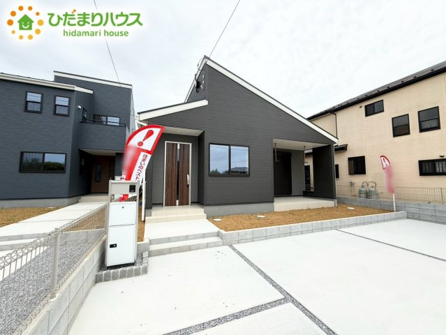 西区二ツ宮②　新築平屋戸建　リーブル02の外観|現地写真
