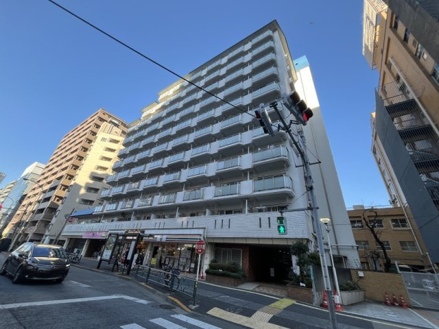 ニックハイム中目黒の外観|外観は落ち着いています