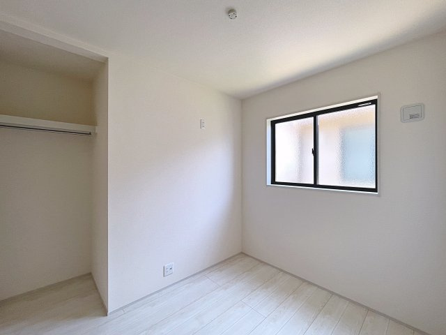 新築戸建・新築建売　福島市渡利第6　渡利小・渡利中の洋室|3.7帖の洋室はコンパクトなので空調効率が高く過ごしやすいプライベートルーム！
