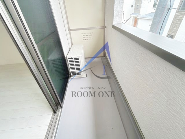 パディハウス　Bのバルコニー|バルコニーです。