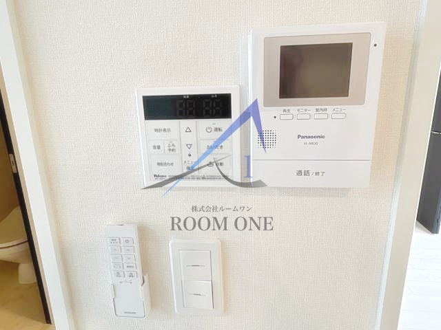 パディハウス　Bのセキュリティ|モニター付きインターホンです。