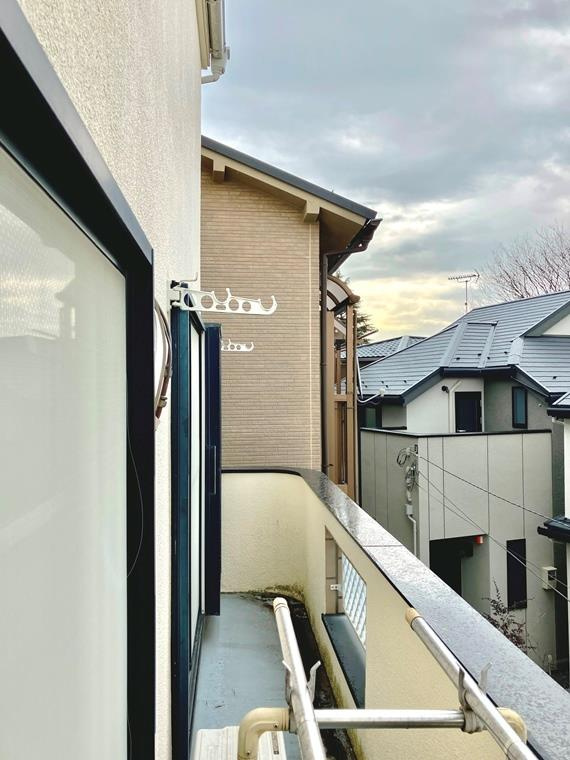 高井戸西戸建のバルコニー