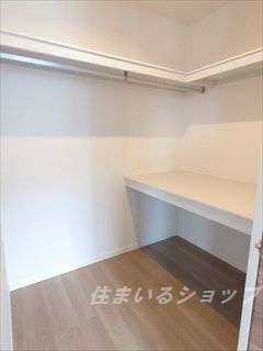 広島市安佐北区可部南２丁目のアパートの収納|ウォークインクローゼット