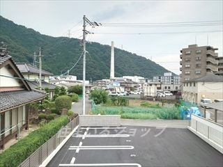 広島市安佐北区可部南２丁目のアパートの展望|募集のお部屋（203号室）からの眺望です！