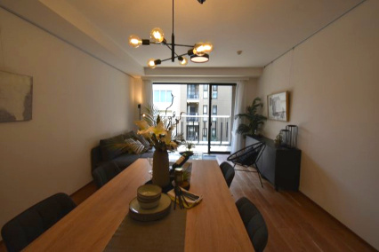 パークシティ浜田山E棟の居間・リビング