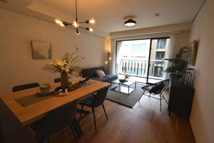 パークシティ浜田山E棟の居間・リビング