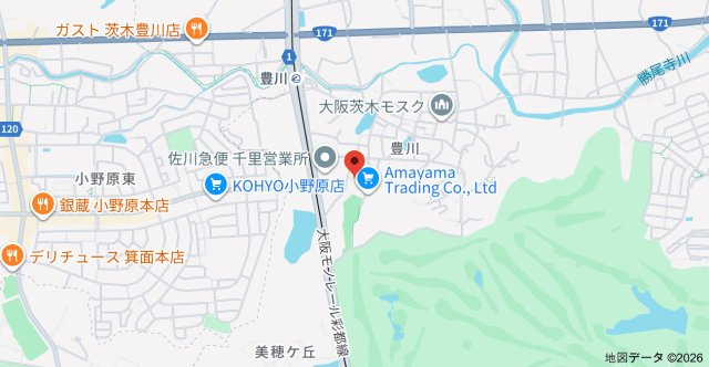 豊川モリハイツA棟の地図