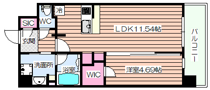 【間取り】 | カーサレグラス福島野田