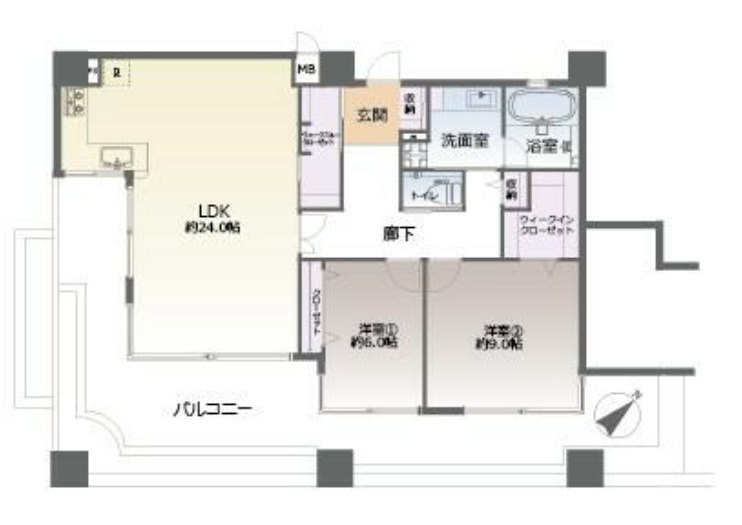 【間取り】 | クレアウォーターマーク☆仲介手数料無料☆