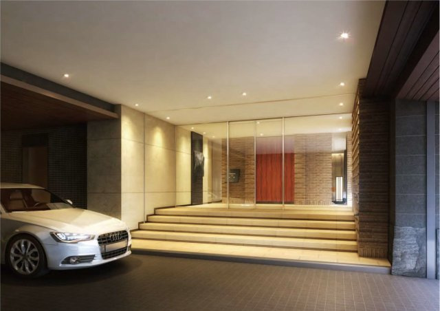 ザ・パークハウス西麻布霞町のロビー