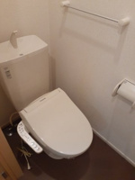 清潔感のあるトイレです