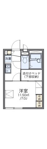 代表的な間取のため実際の間取とは異なる場合があります