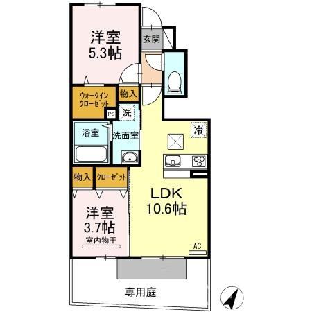 ビューメゾンの間取り