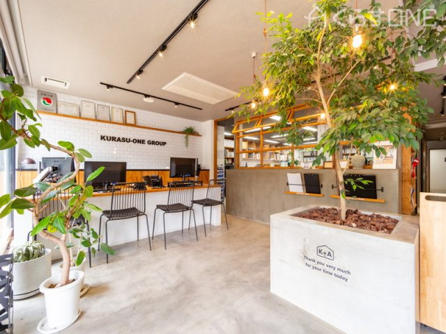 【その他】 | たつの市御津町苅屋／売土地 | 【店舗】観葉植物がいっぱいの明るい店舗です♪