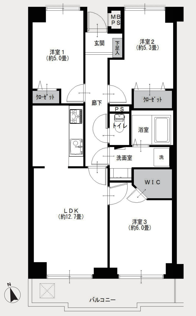 横浜二俣川ファミリーマンション【仲介手数料無料】