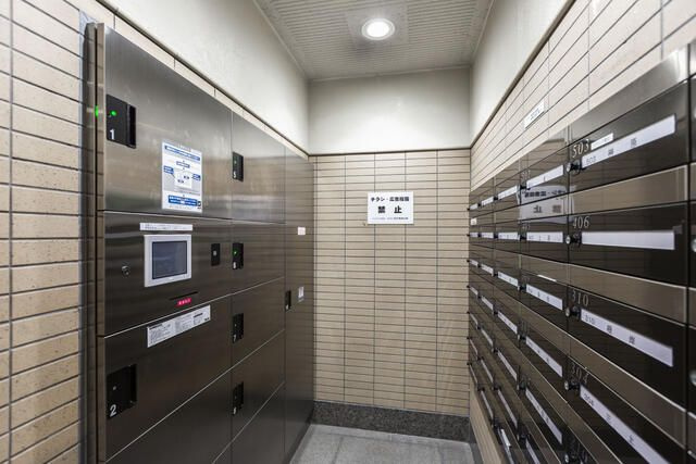 アミスタ小石川のエントランス