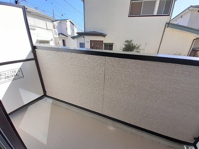 広々としたバルコニーです