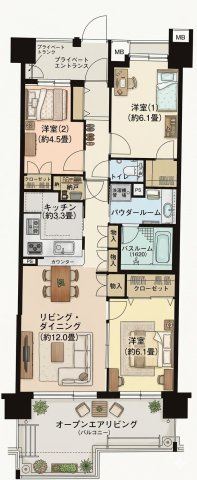 パークスクエア長津田フェスタコリーナの画像