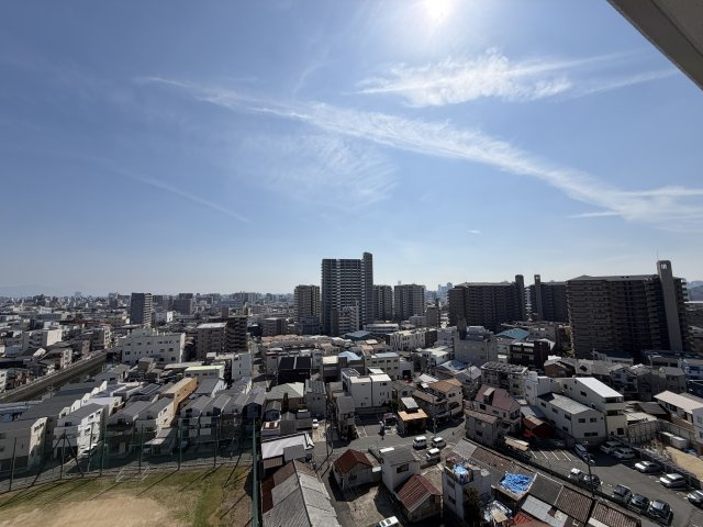 ファミールハイツ城東A棟の展望