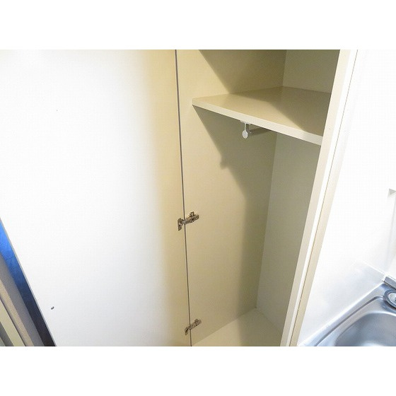 大きなスペースがあり、収納には困りません