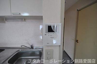 【セキュリティ】 | ◆収益物件◆富士マンション浪花　411号室 | 来客がひと目で分かる、安心のモニター付きインターホン♪