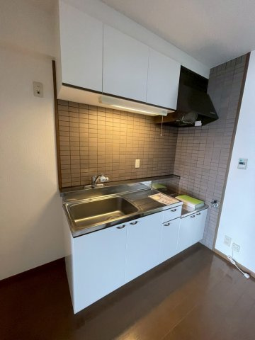 久留米市津福本町の賃貸マンションのキッチン