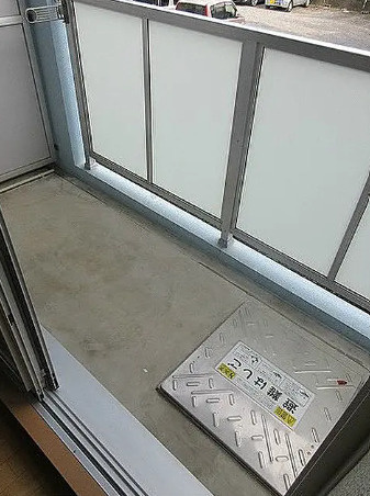 ハティのバルコニー