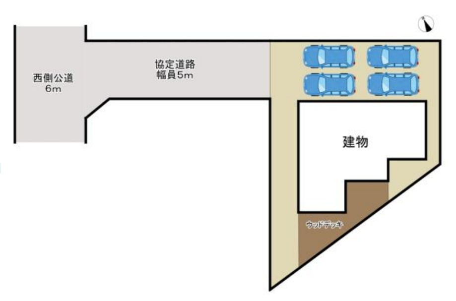 【中古戸建】足利市若草町の区画図|■区画図