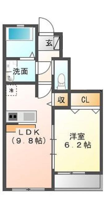 ドミール三輪台の間取り