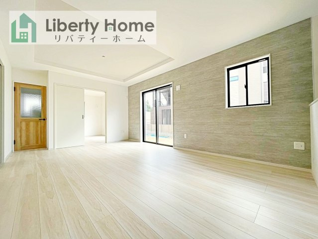 つくば市要4期　新築戸建　2号棟の居間・リビング