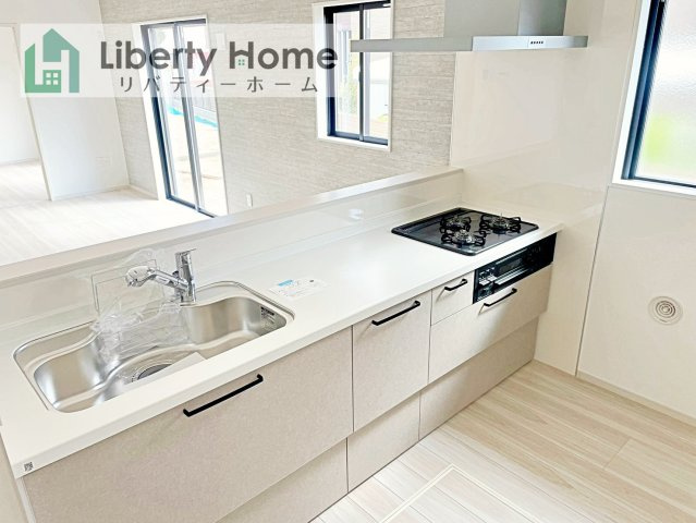 つくば市要4期　新築戸建　2号棟のキッチン