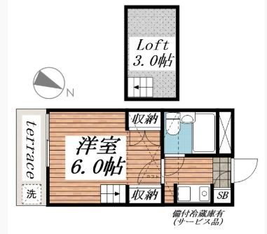 ジュネパレス市川第２４－Ａの間取り