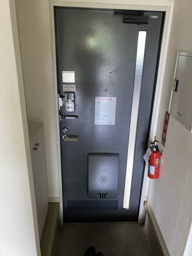 パークヴィラの玄関