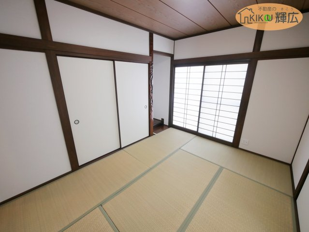 姫路市勝原区宮田　中古戸建の和室|畳表替、障子張替