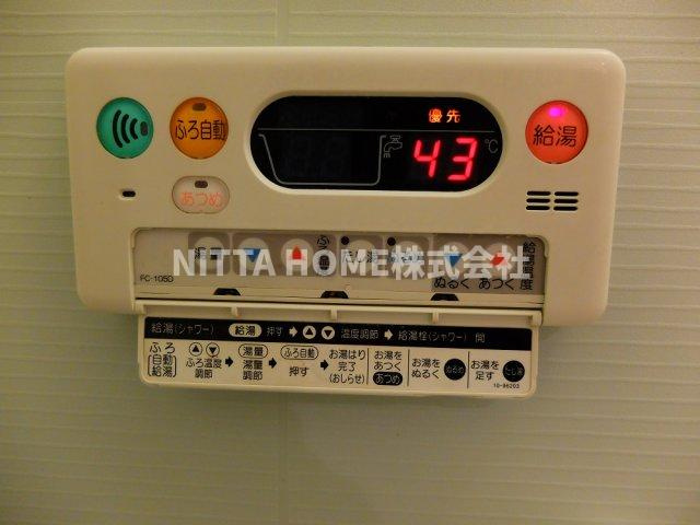 丹波市氷上町市辺のアパートの浴室|追炊き設備付きも嬉しいＰＯＩＮＴ♪