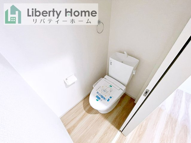つくば市要4期　新築戸建　1号棟のトイレ