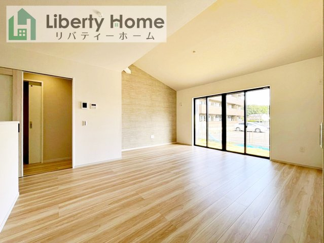 つくば市要4期　新築戸建　1号棟の居間・リビング
