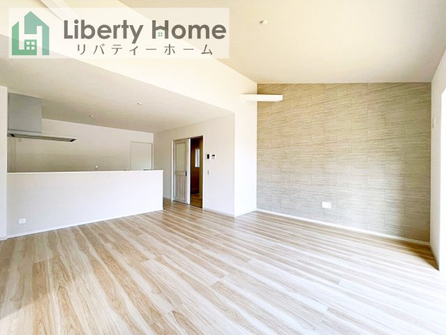 つくば市要4期　新築戸建　1号棟の居間・リビング