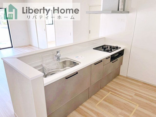 つくば市要4期　新築戸建　1号棟のキッチン