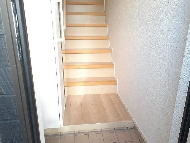 ボンヌ　シャンス　ｅの玄関|ゆったりとした玄関です