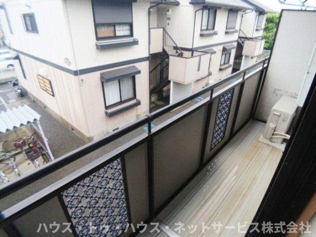 セジュールハイツ　Ⅱのバルコニー