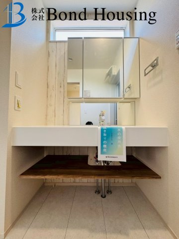 全3区画　並列2台駐車可能　魚住町中尾　1号棟　新築戸建のキッチン