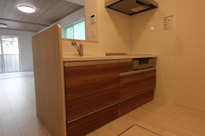 Quattro Soldi 花畑のキッチン|使いやすいキッチンです